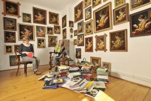 Lesende II © Margret Baumann